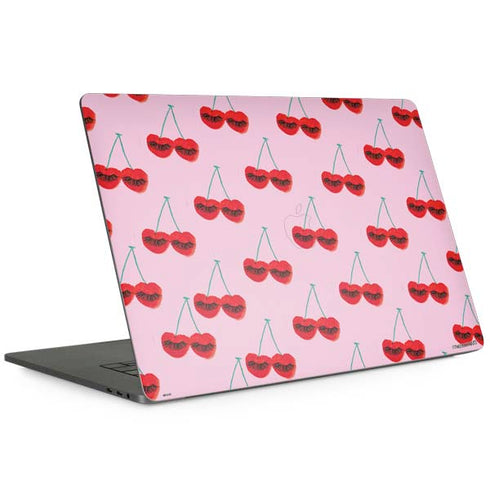 Bouffants and Broken Hearts Cherry Lash MacBook Skins
